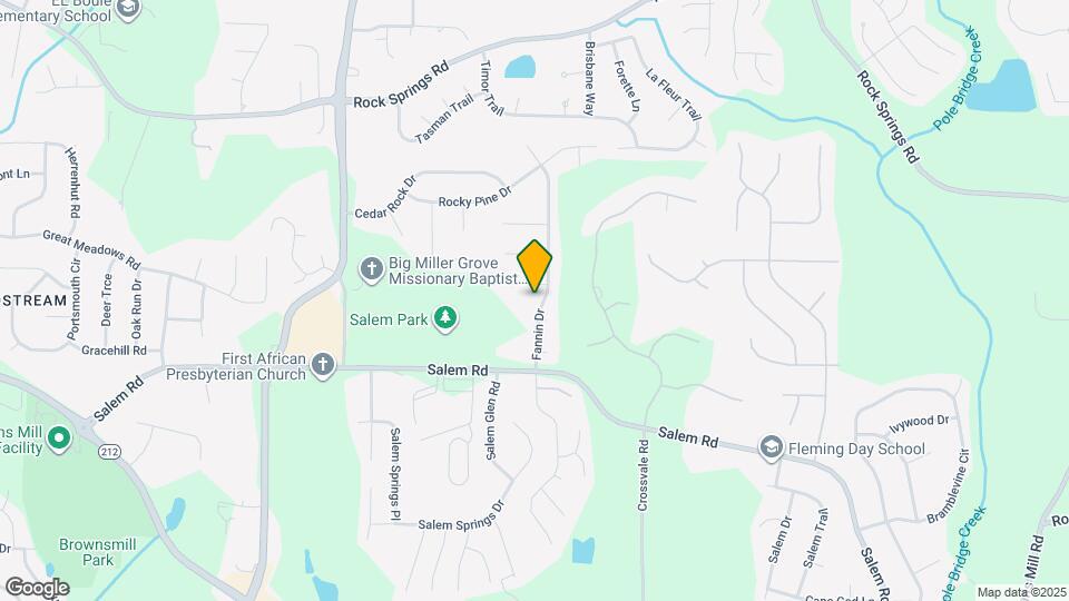 3483 Fannin Dr Map and Location Details