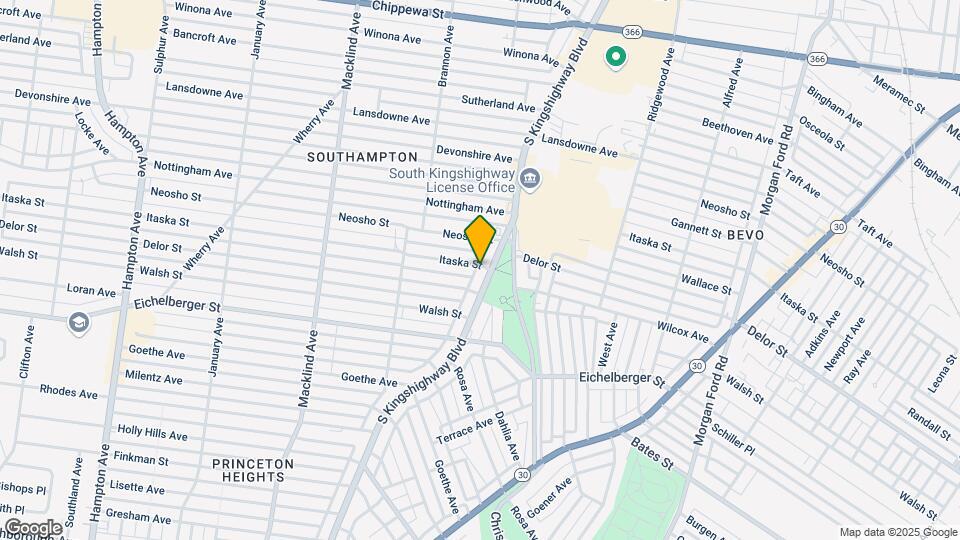 5101 S Kingshighway Blvd Map and Location Details