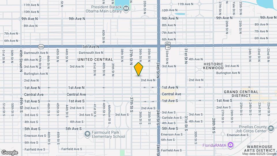 3611 2nd Ave N Map and Location Details