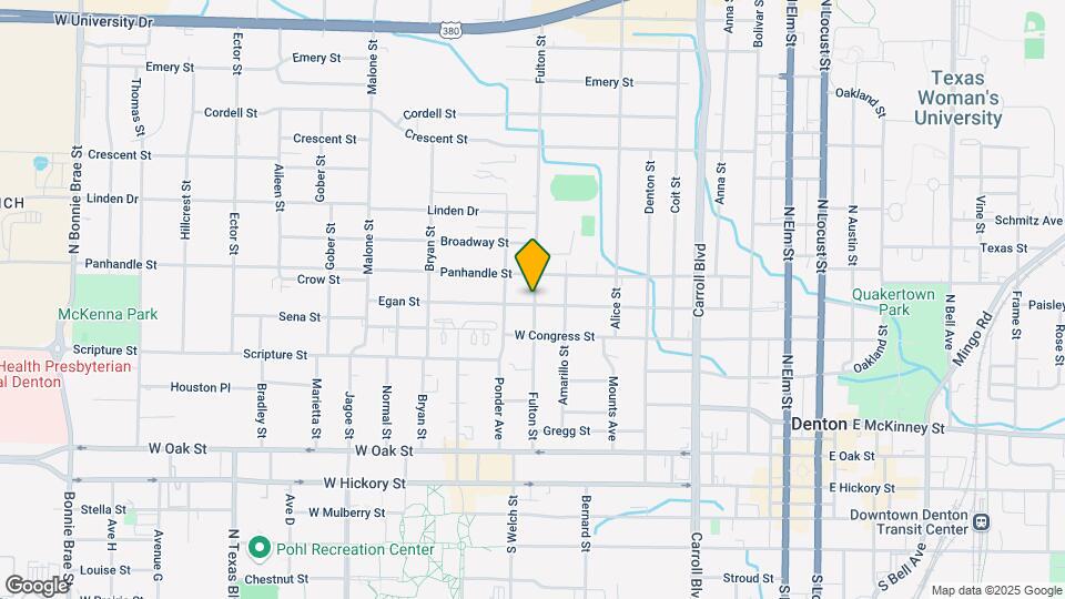 715 Fulton St Map and Location Details