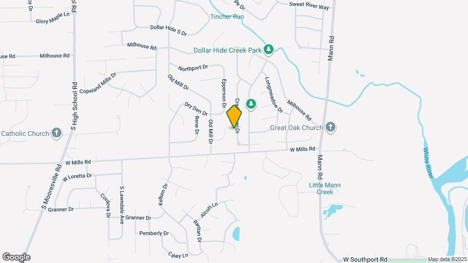 6346 Cradle River Dr Mapa y Detalles de la Ubicación