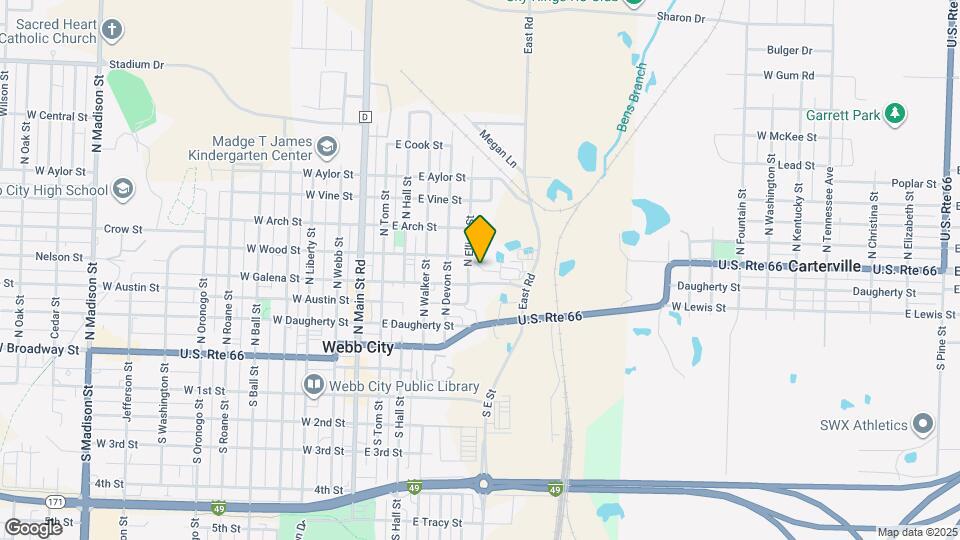 618 Easton Dr Map and Location Details