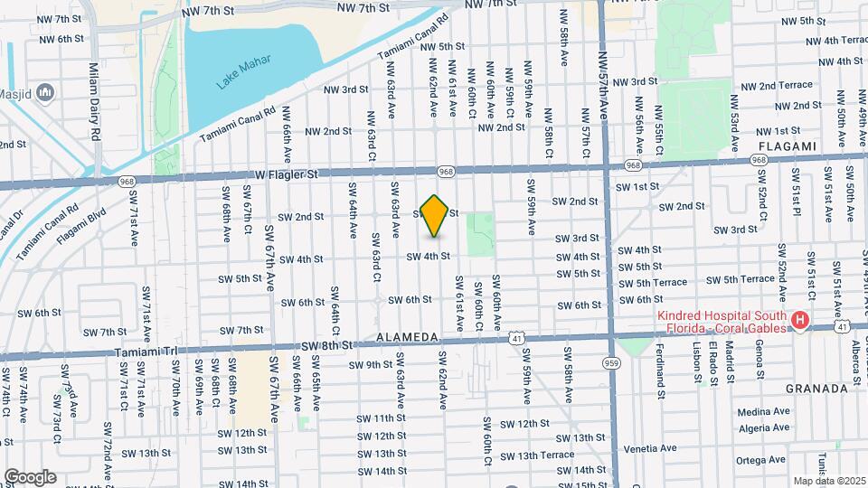 326 SW 62nd Ave, Unit Rear unit Map and Location Details