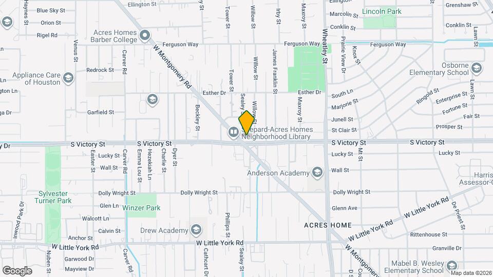 7704 Sealey St Map and Location Details