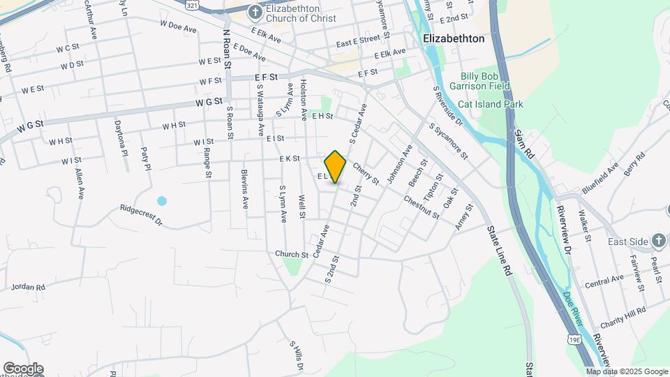 607 S Cedar Ave Map and Location Details