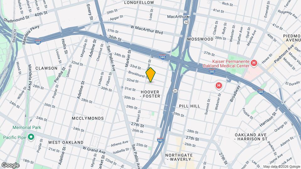 709 32nd St Mapa y Detalles de la Ubicación