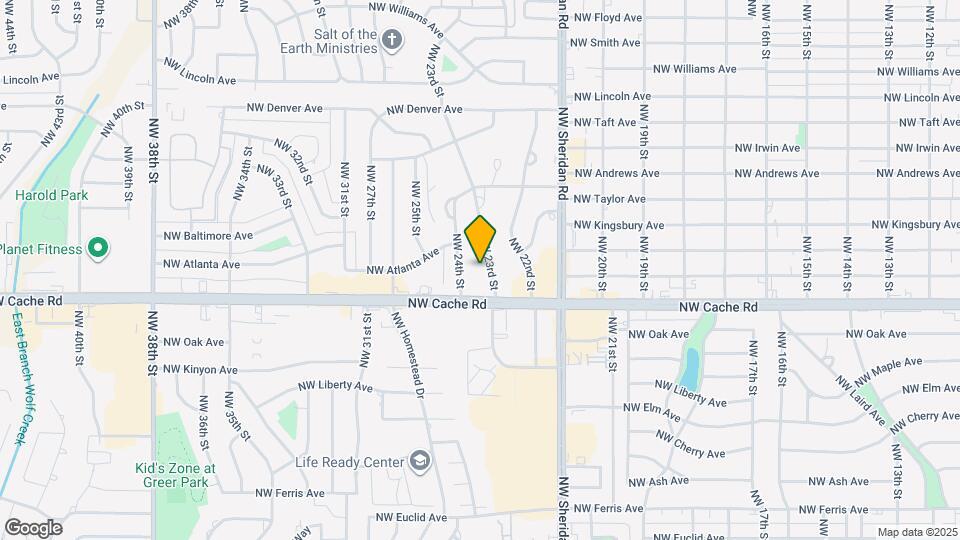 1414 NW 23rd St Map and Location Details