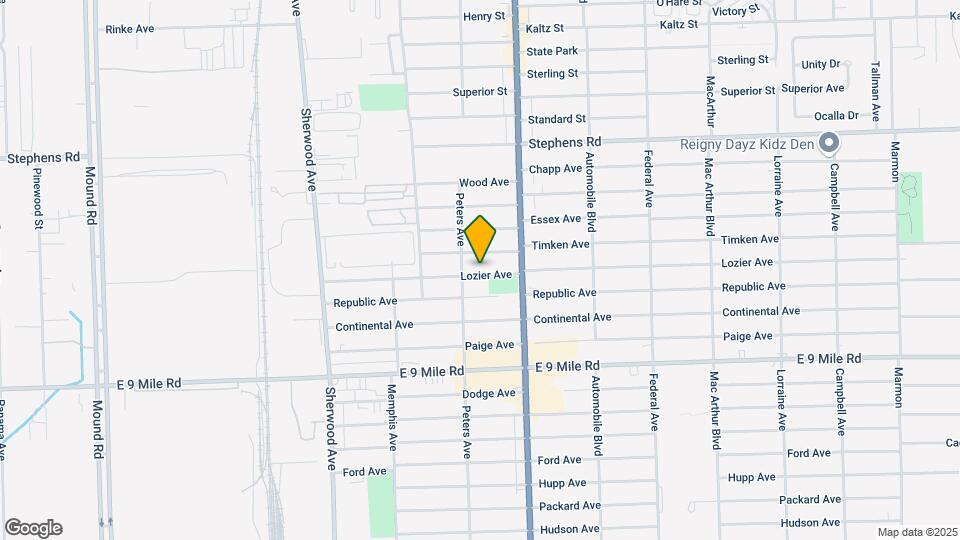 7543 Lozier Ave-Unit -1 Map and Location Details