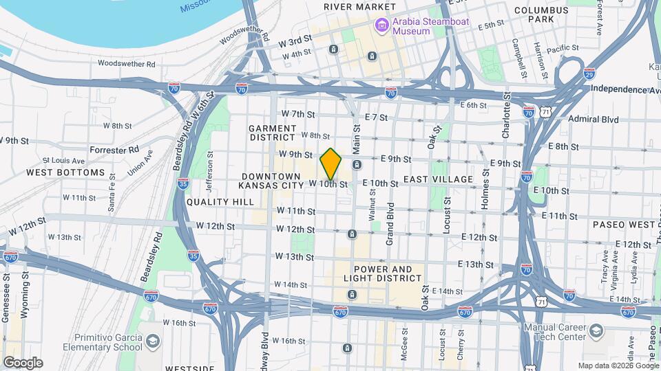 Library Lofts Map and Location Details