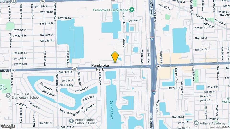 3181 W Hallandale Beach Blvd Map and Location Details