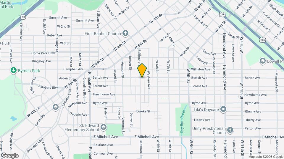 905 Baltimore St Map and Location Details