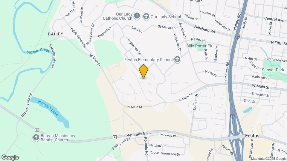 1815 Valley View Cir Map and Location Details