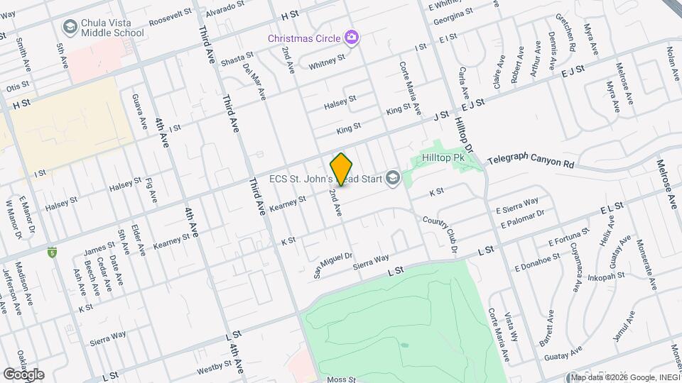 753 2nd Ave Map and Location Details