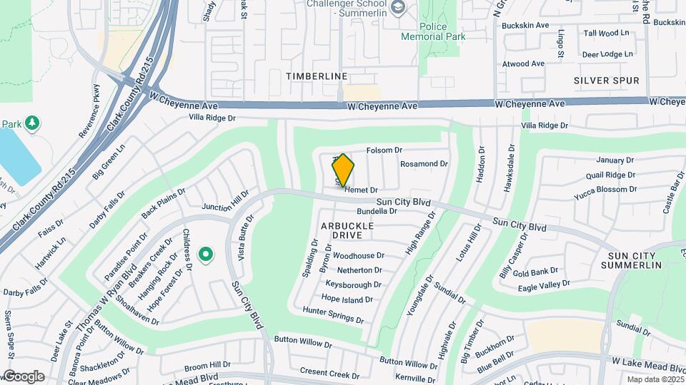 10065 Hemet Dr Map and Location Details
