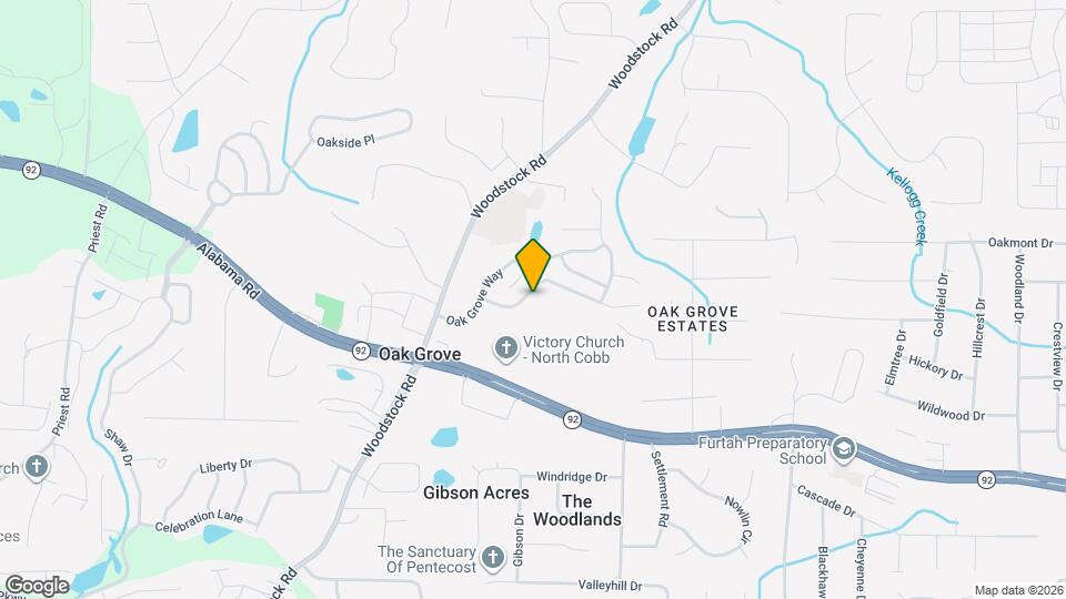 128 Oak Grove Pl Map and Location Details