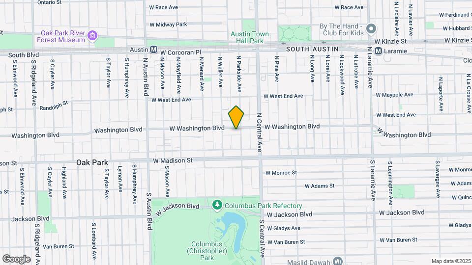5649 W Washington Blvd Map and Location Details