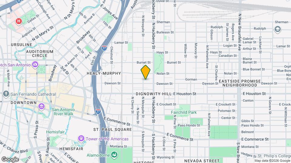 607 Dawson St Mapa y Detalles de la Ubicación