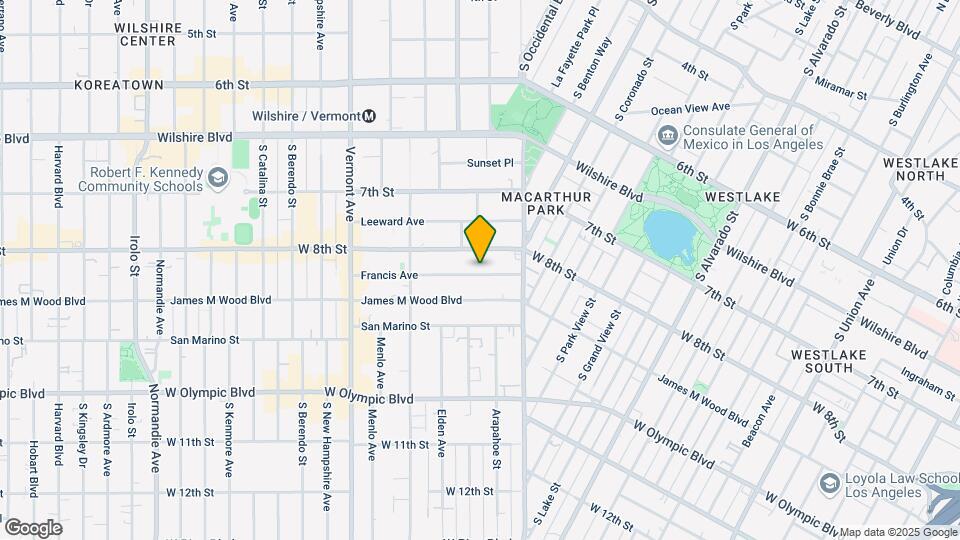 2773 Francis Ave Map and Location Details