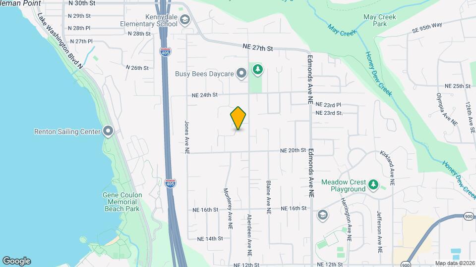 2104 Monterey Ct NE Map and Location Details