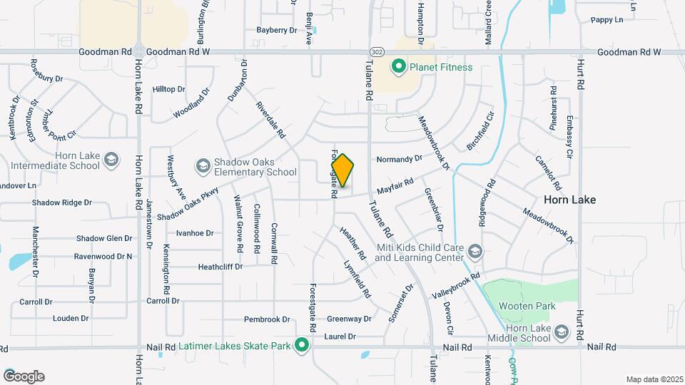 3330 Mayfair Rd Map and Location Details
