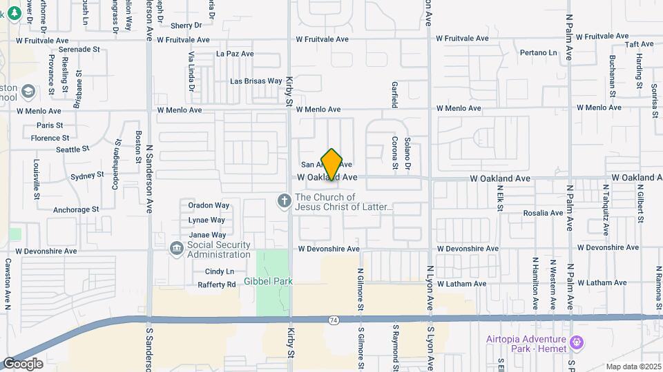 2236 San Bernardo Ave Map and Location Details