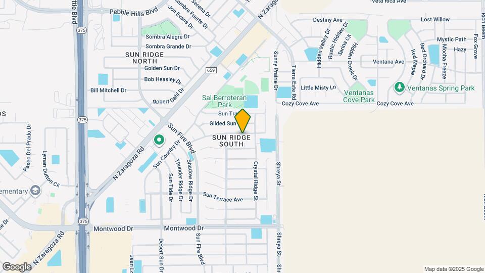 12628 Setting Sun Dr Map and Location Details