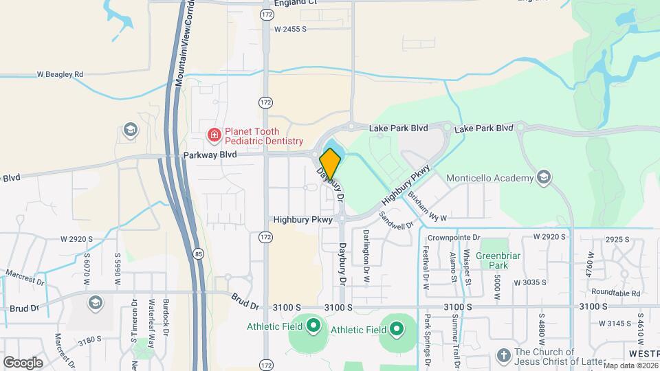 5434 Fairgrove Ln Map and Location Details