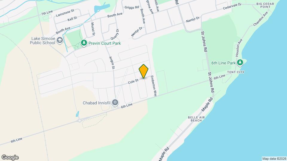 1417 Farrow Cresent Map and Location Details