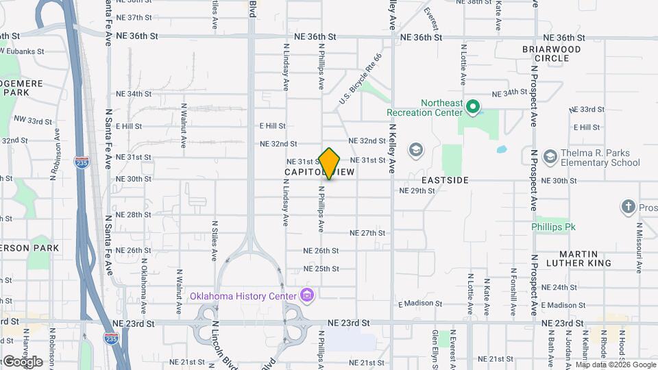 804 NE 30th St Map and Location Details