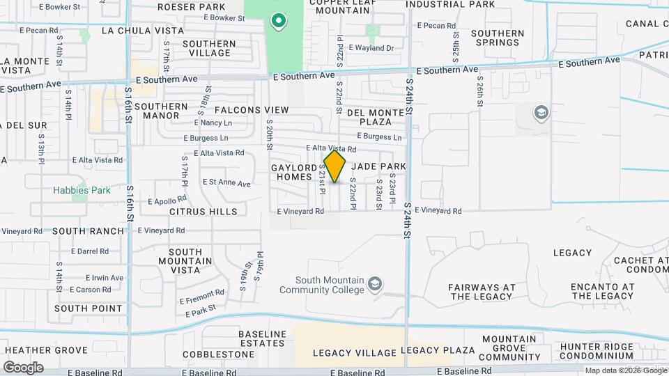 6602 S 22nd St Map and Location Details