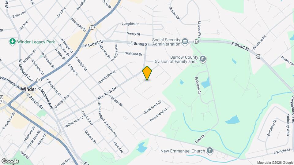 304 Mary Alice Dr Map and Location Details