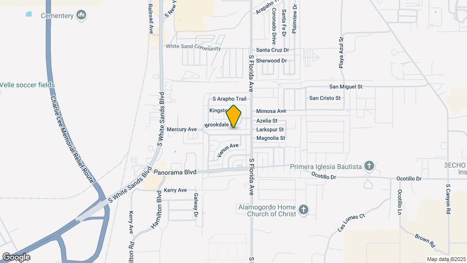 611 Mercury Ave Mapa y Detalles de la Ubicación