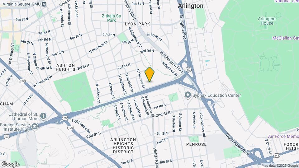 2803 Arlington Blvd Mapa y Detalles de la Ubicación