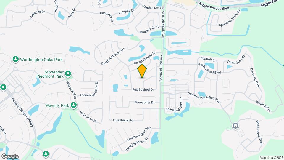 3482 White Wing Rd Map and Location Details