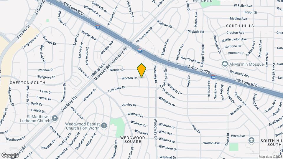 5341 Wooten Dr Mapa y Detalles de la Ubicación
