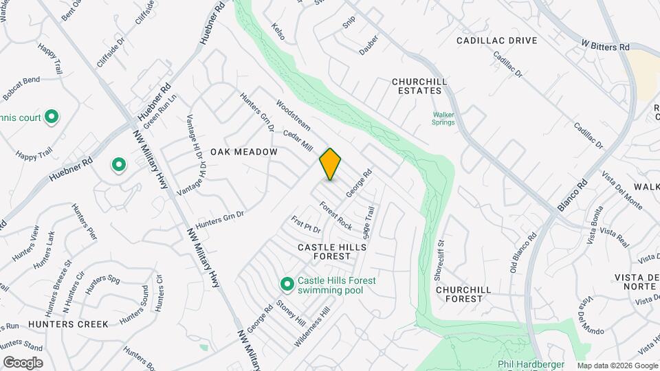 13722 Pebble Point Map and Location Details