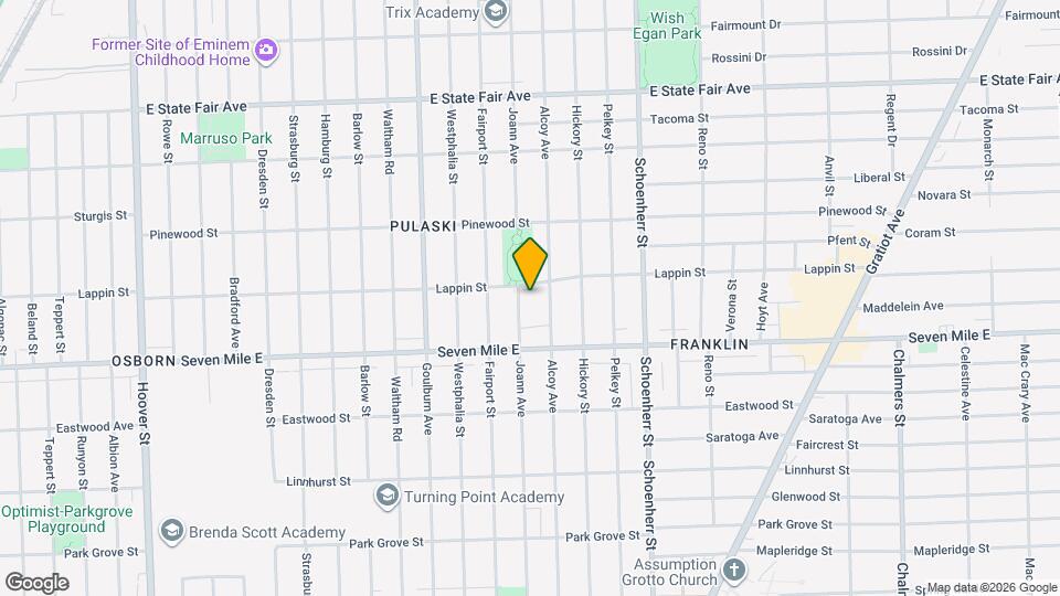 19204 Joann Ave Map and Location Details