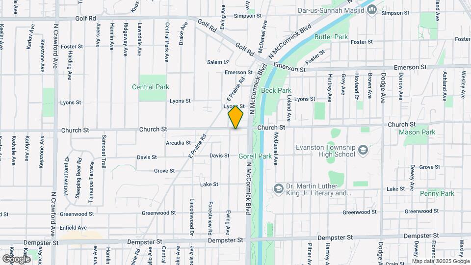 3329 Church St Map and Location Details