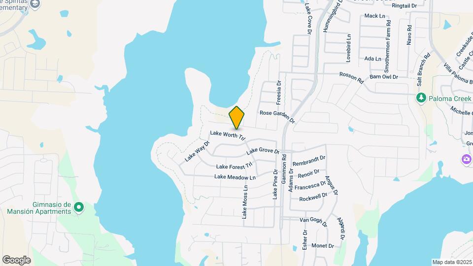 917 Lake Worth Trl Map and Location Details