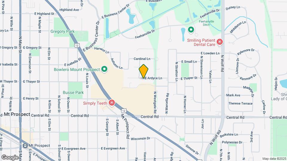 1105 E Ardyce Ln, Unit 1 Mapa y Detalles de la Ubicación