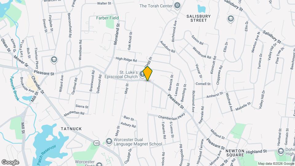 920 Pleasant St, Unit 1 Map and Location Details