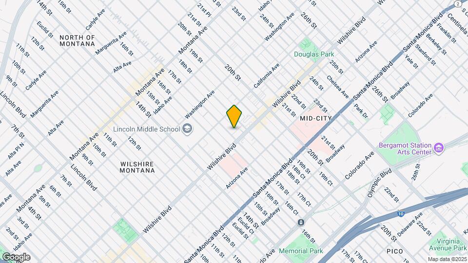 1141 17th St Map and Location Details