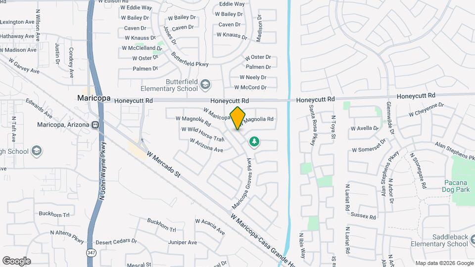 19396 N Lousandra Dr Map and Location Details