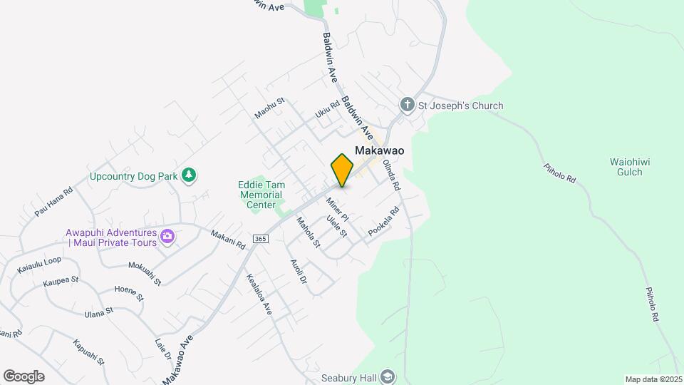 1054 Makawao Ave Map and Location Details