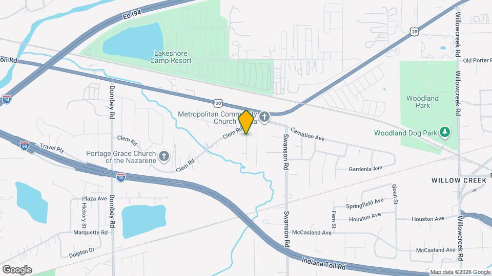 2190 Gina St Map and Location Details