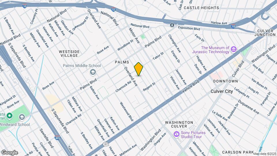 3633 Keystone Ave Mapa y Detalles de la Ubicación