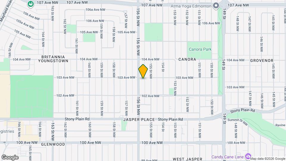 15525 103 Av NW, Unit 305 Map and Location Details