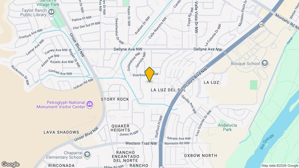 5019 Costa Uasca Dr NW Map and Location Details