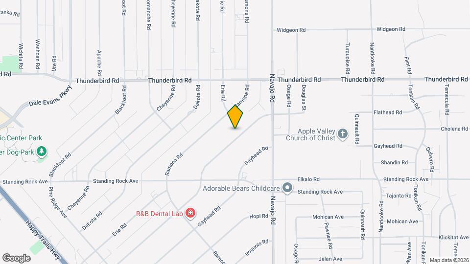 15070 Flathead Rd Map and Location Details