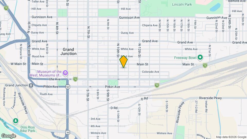 1034 Colorado Ave Map and Location Details